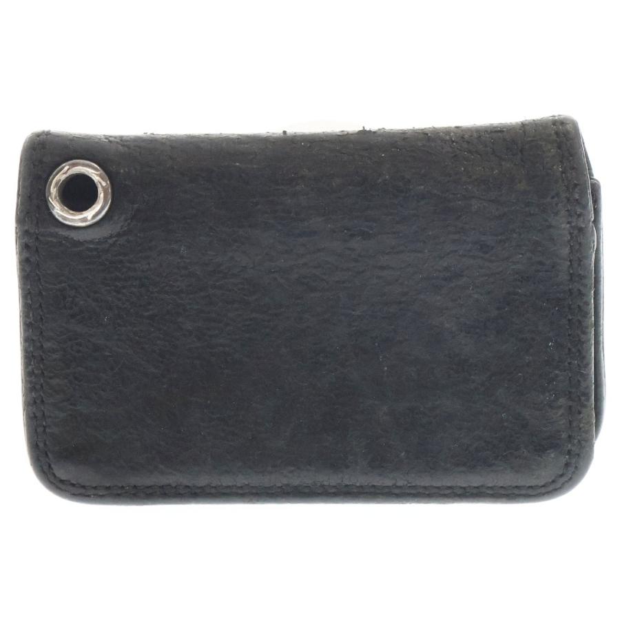 CHROME HEARTS クロムハーツ CARD CASE グロメット付きレザーカード  