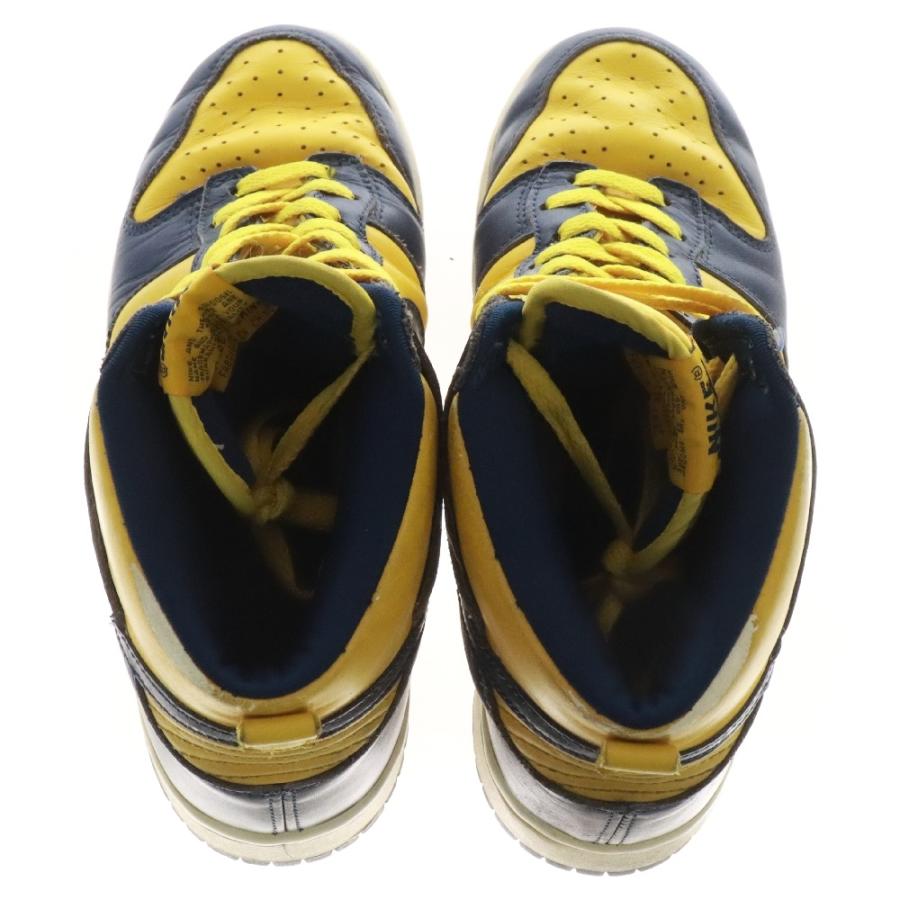 NIKE ナイキ 【観賞用 98年製】DUNK HIGH LE MICHIGAN 630335 NIKE ナイキ 【観賞用 98年製】DUNK HIGH LE MICHIGAN 630335
