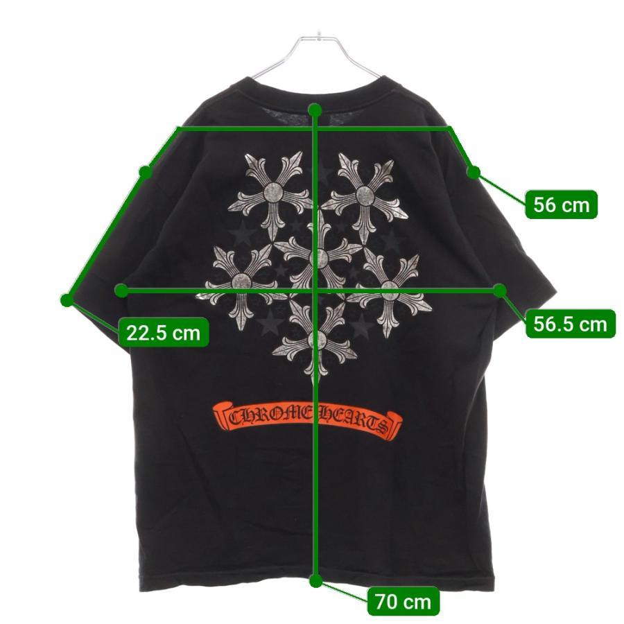 CHROME HEARTS クロムハーツ STAR S/S TEE スタークロスプリント CHROME HEARTS クロムハーツ STAR S/S TEE スタークロスプリント