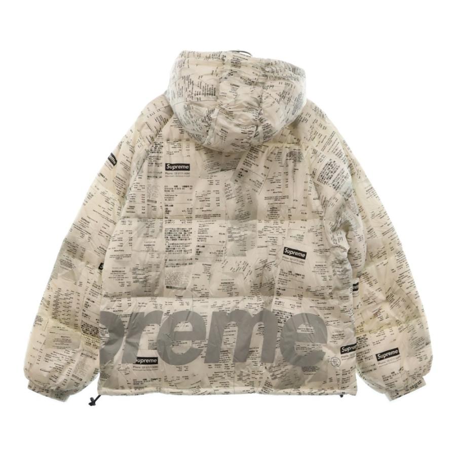 Supreme（シュプリーム） 20AW Hooded Down Jacket Receipts レシート
