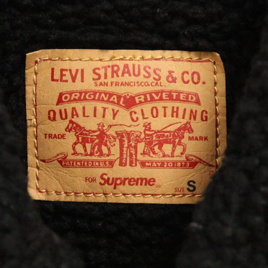 Supreme（シュプリーム） 16AW×Levis Bleached Sherpa Trucker Jacket