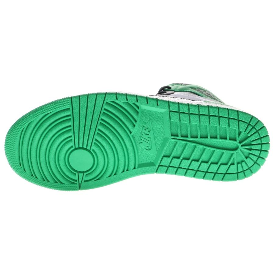 NIKE ナイキ AIR JORDAN 1 HI Black and Lucky Green エアジョーダン1  