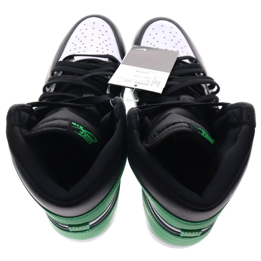 NIKE ナイキ AIR JORDAN 1 HI Black and Lucky Green エアジョーダン1  