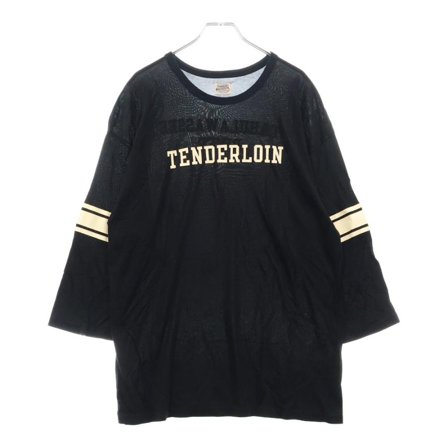 TENDERLOIN テンダーロイン フットボール七分袖シャツ フロント 