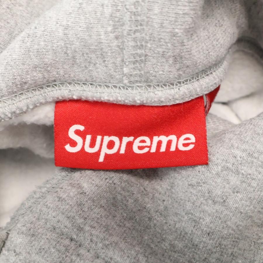 Supreme パーカー　M グレー　刺繍　スウェット　week9 24AW Supreme(シュプリーム) 24AW Crest Crewneck Heather Grey