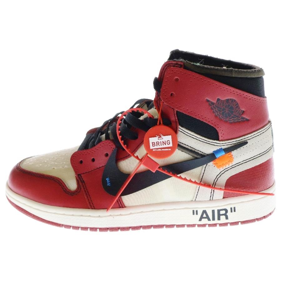 Nike Air Jordan ハイカットシューズ ホワイト　26.5センチ NIKE（ナイキ） ×オフホワイト AIR JORDAN 1 ザテン エアジョーダン1