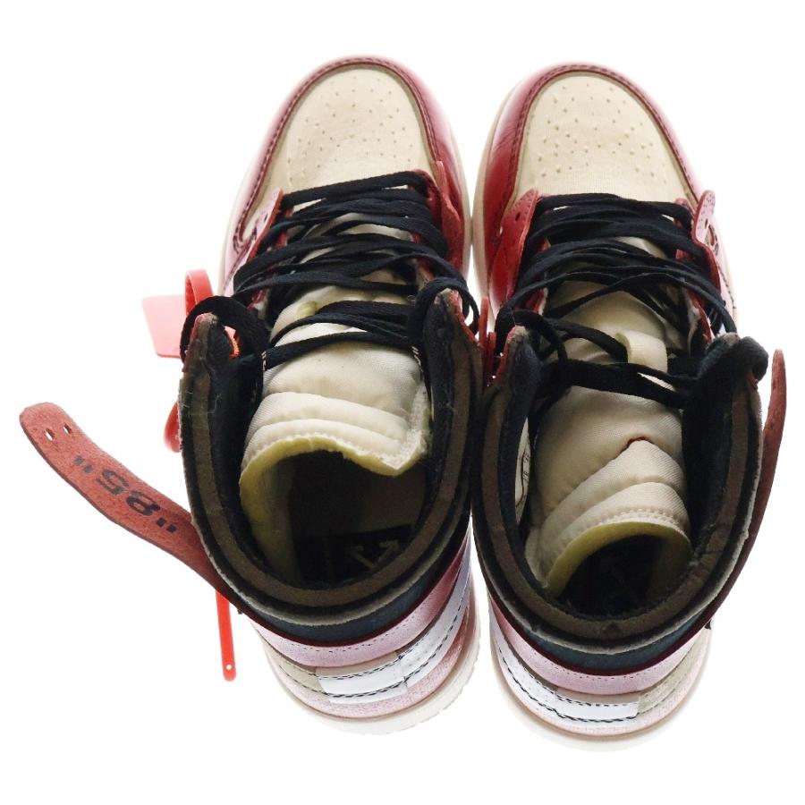 NIKE ナイキ ×オフホワイト AIR JORDAN 1 ザテン エアジョーダン1  