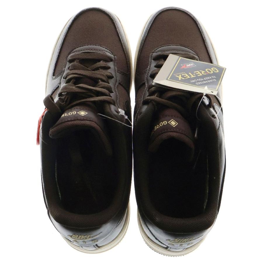 [ナイキ] エア フォース 1 ダークブラウン NIKE（ナイキ） AIR FORCE 1 GTX BROQUE BROWN CT2858-201 エア