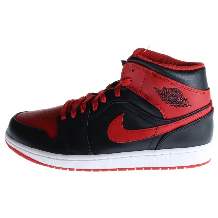 NIKE（ナイキ） AIR JORDAN 1 MID BRED TOE エアジョーダン1 ブレッド