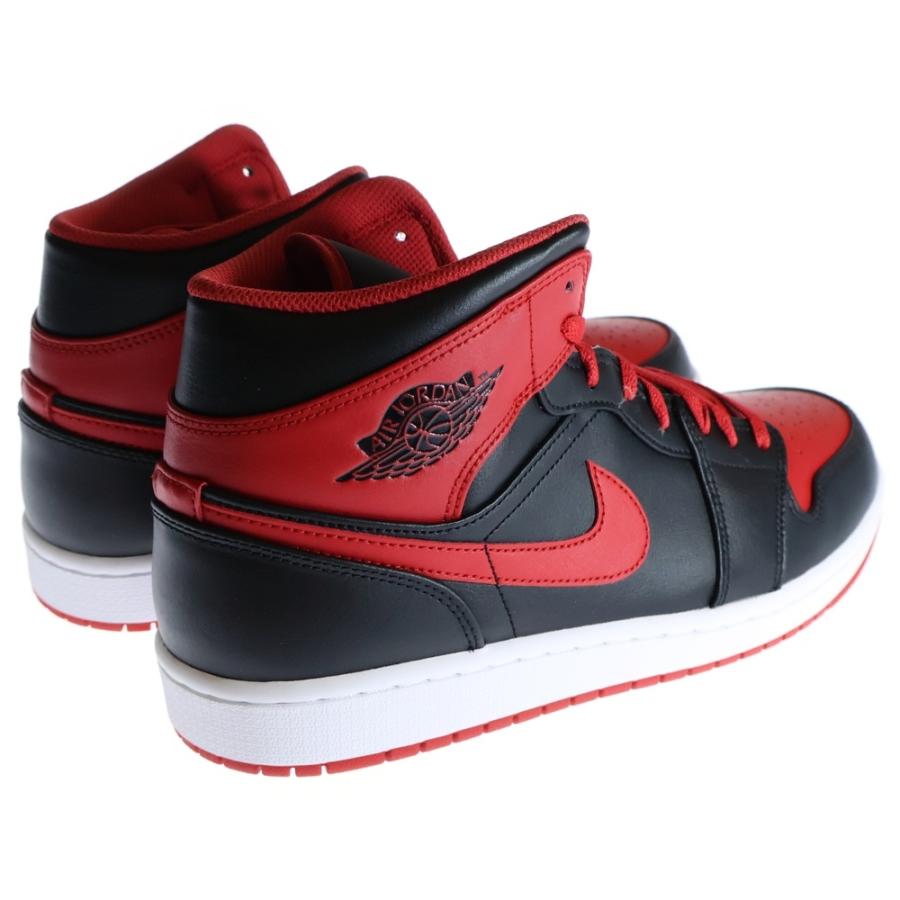 NIKE（ナイキ） AIR JORDAN 1 MID BRED TOE エアジョーダン1 ブレッド