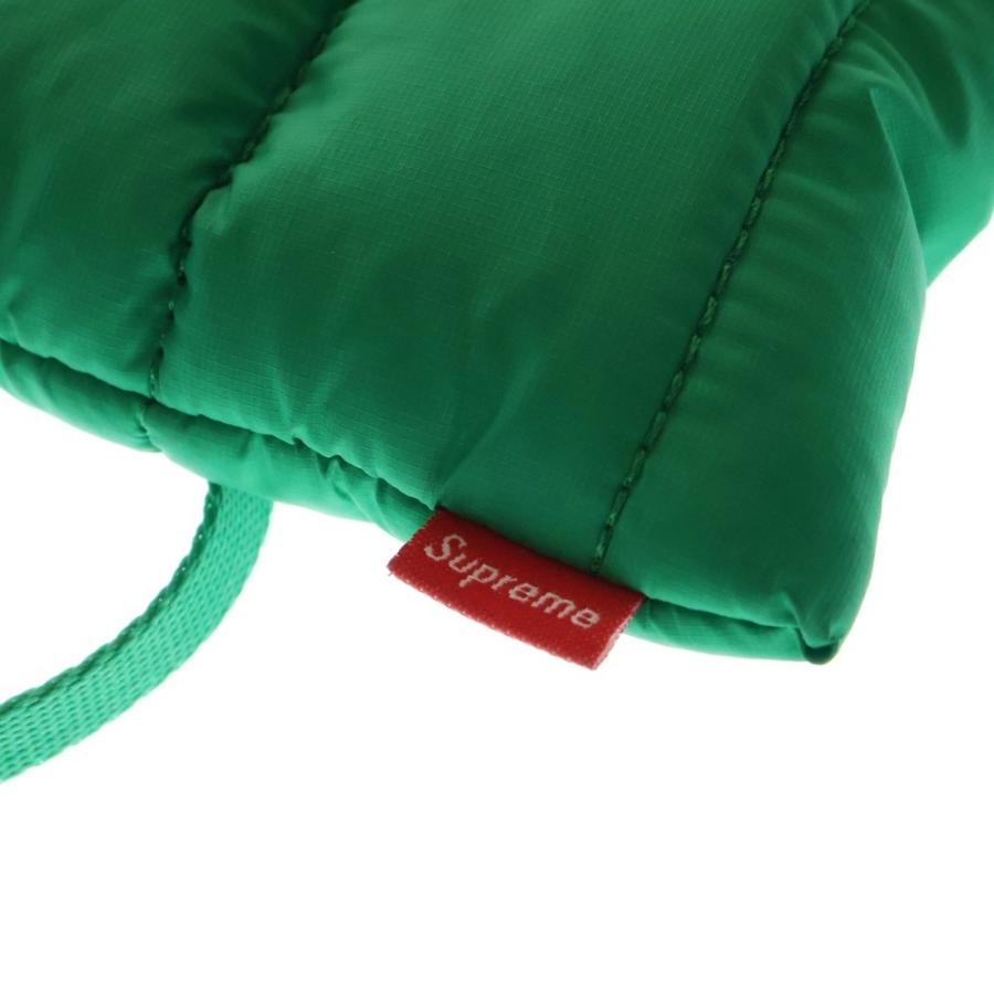 supreme 22AW Puffer Neck Pouch グリーン Puffer Neck Pouch - fall/winter 2022 - Supreme