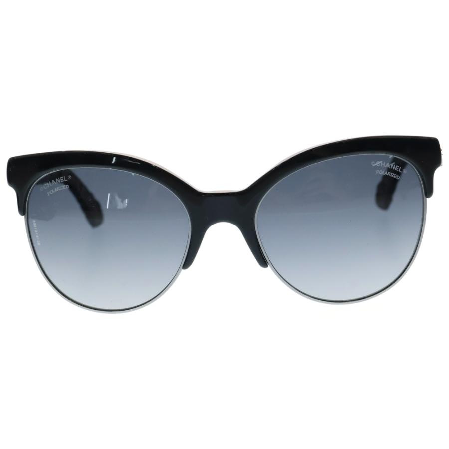 CHANEL（シャネル） ココマークデニムブルーキャンバスサングラス 5342