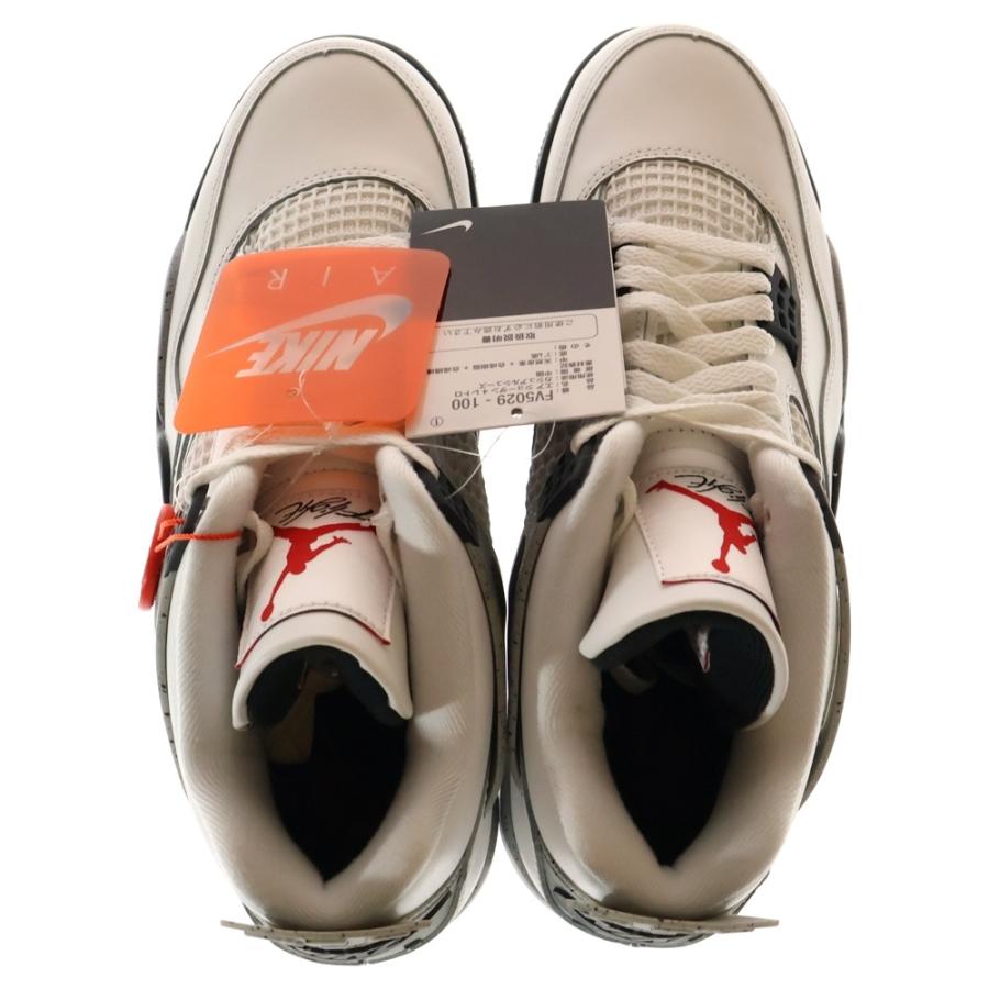 NIKE（ナイキ） AIR JORDAN 4 RETRO WHITECEMENT 2025 FV5029-100 エア 