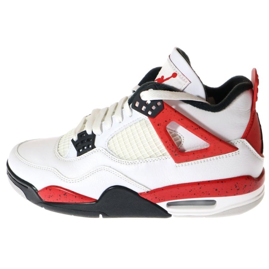 NIKE（ナイキ） AIR JORDAN 4 RETRO RED CEMENT エアジョーダン4