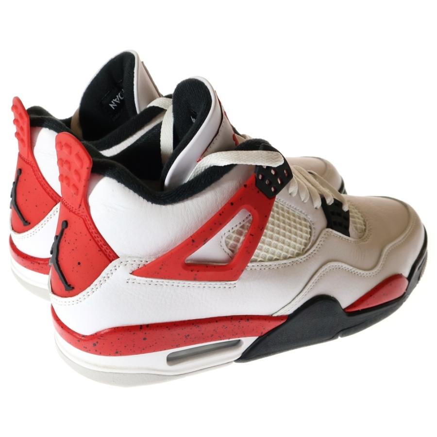 NIKE（ナイキ） AIR JORDAN 4 RETRO RED CEMENT エアジョーダン4