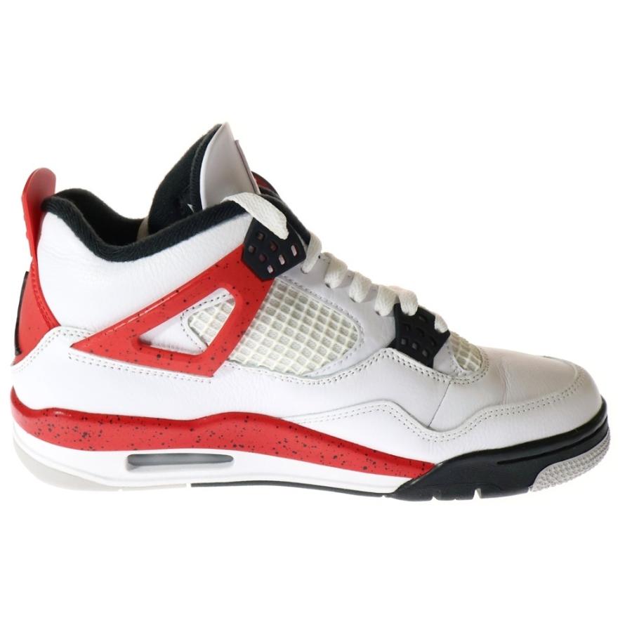 Air Jordan 4 ホワイト/レッド/ブラック 未使用 エアジョーダン4 ホワイト/レッド/ブラック