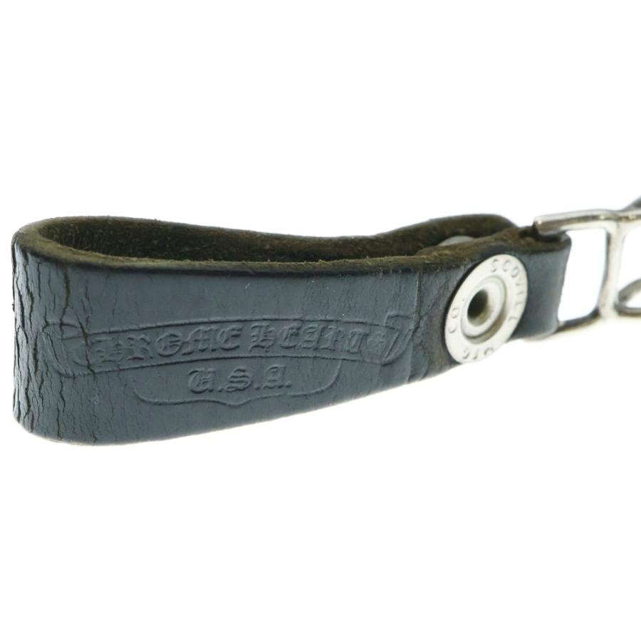 Chrome hearts クロムハーツ　ベルトループ　ハートボールボタン CHROME HEARTS（クロムハーツ） BELT LOOP ハートボールボタンレザー