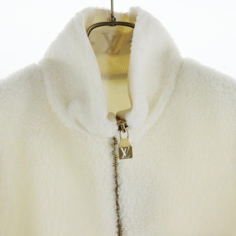 Louis Vuitton フリースジャンパー ルイヴィトン LOUIS VUITTON（ルイ・ヴィトン） 25AW レザーパッチ モノグラム