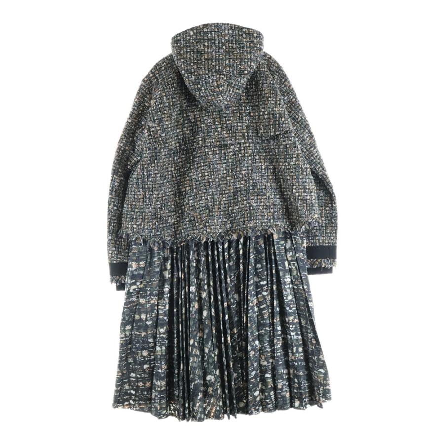 sacai（サカイ） Tweed Coat 21-05733 ツイード スカート付 コート