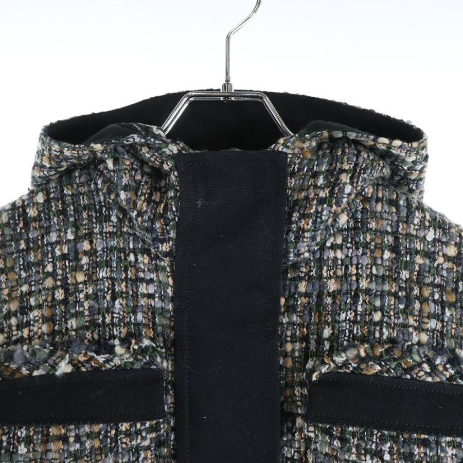 sacai（サカイ） Tweed Coat 21-05733 ツイード スカート付 コート