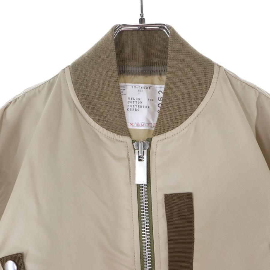 sacai（サカイ） Nylon Twill Blouson Bomber Jacket 22-06062
