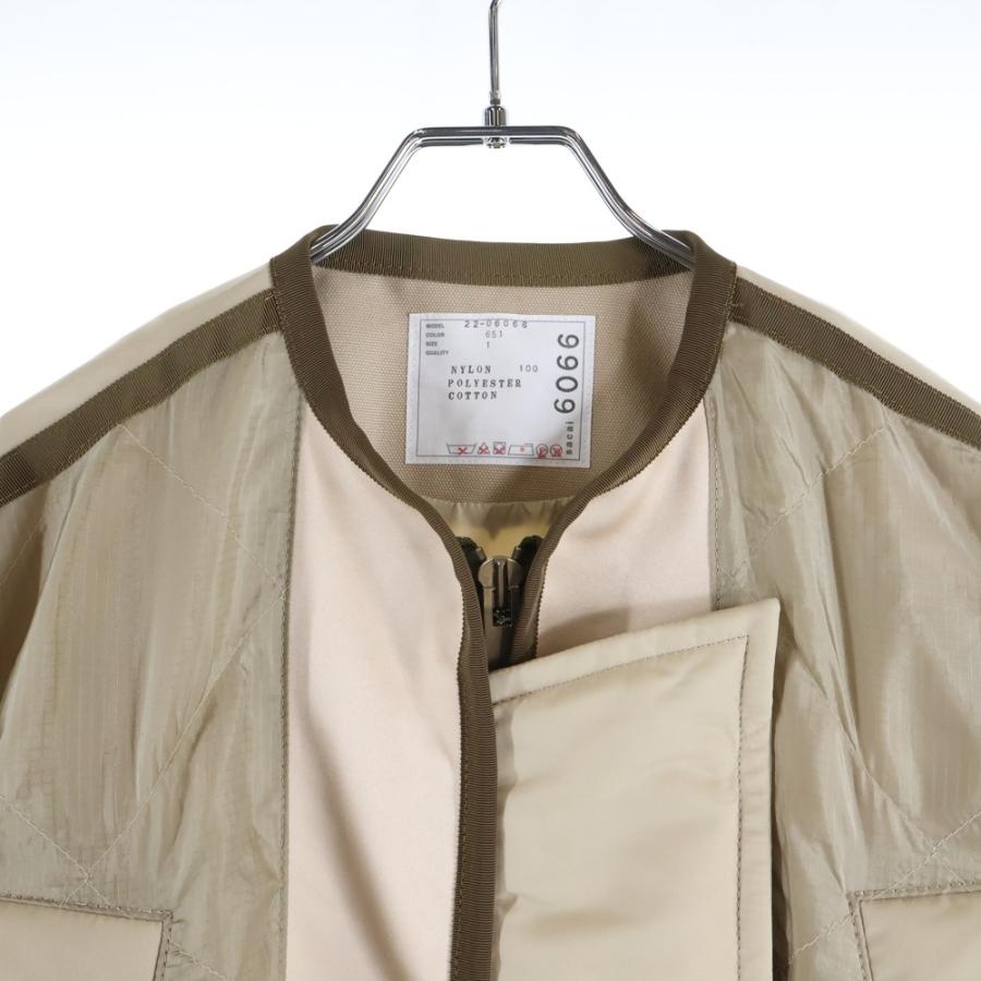 sacai（サカイ） Quilted Blouson 22-06066 キルティング ジップアップ