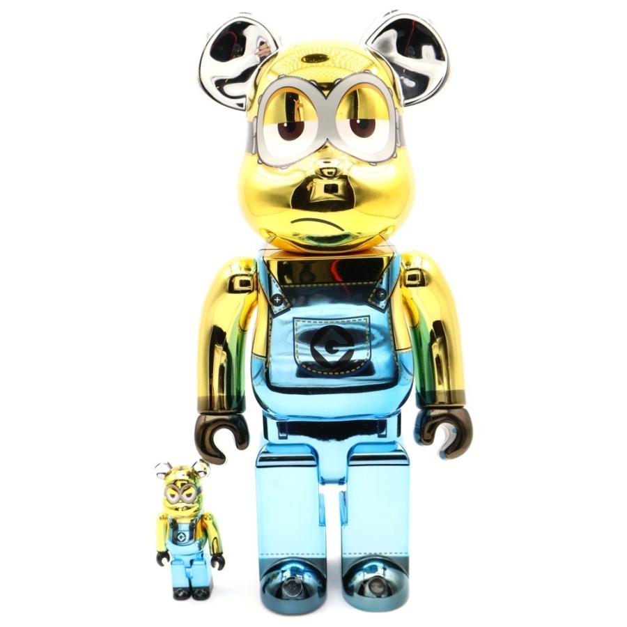 MEDICOM TOY（メディコム・トイ） BE@RBRICK KEVIN Chrome Ver. 100