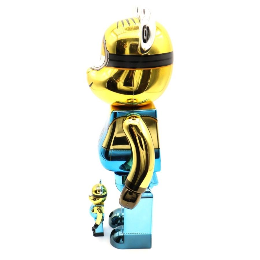 MEDICOM TOY（メディコム・トイ） BE@RBRICK STUART Chrome Ver. 100