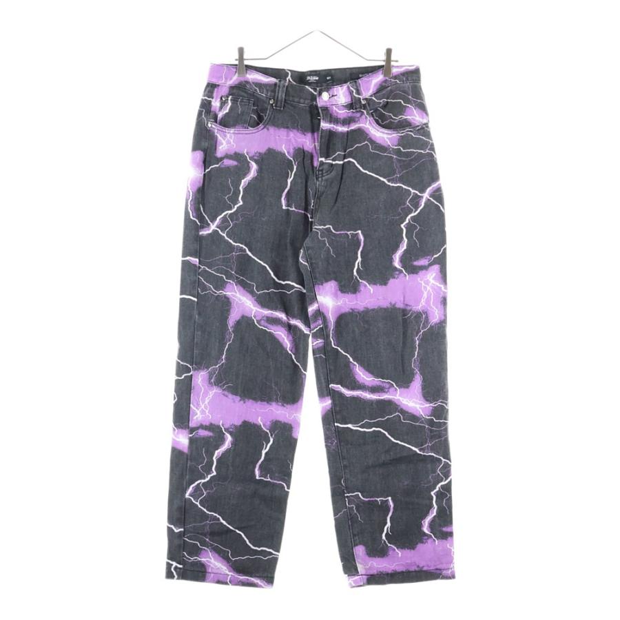 JADED LONDON ジェイデッドロンドン LIGHTNING BOLT PRINT JEANS
