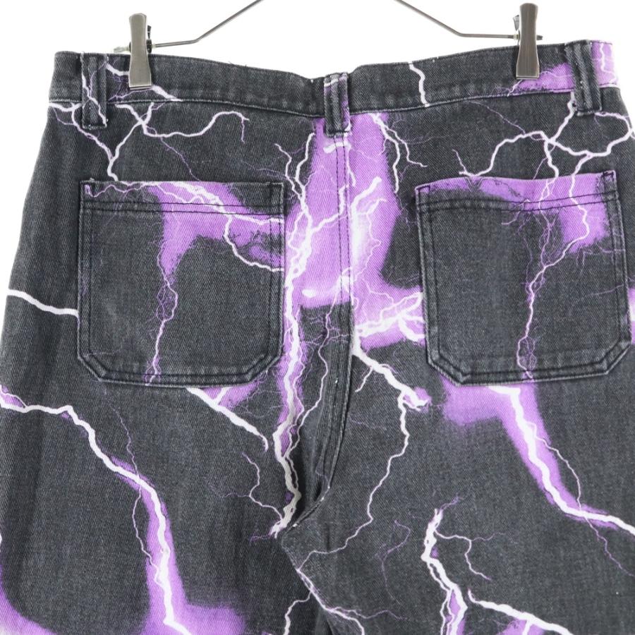 JADED LONDON ジェイデッドロンドン LIGHTNING BOLT PRINT JEANS