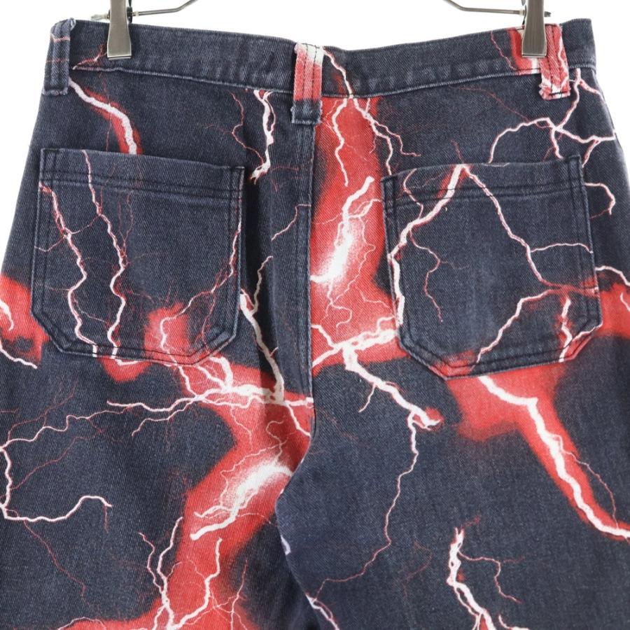JADED LONDON ジェイデッドロンドン LIGHTNING BOLT PRINT JEANS