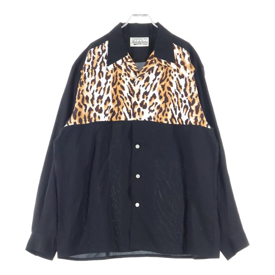 WACKO MARIA TWO-TONE 50's SHIRT レオパード　s WACKO MARIA TWO-TONE 50's SHIRT レオパード s