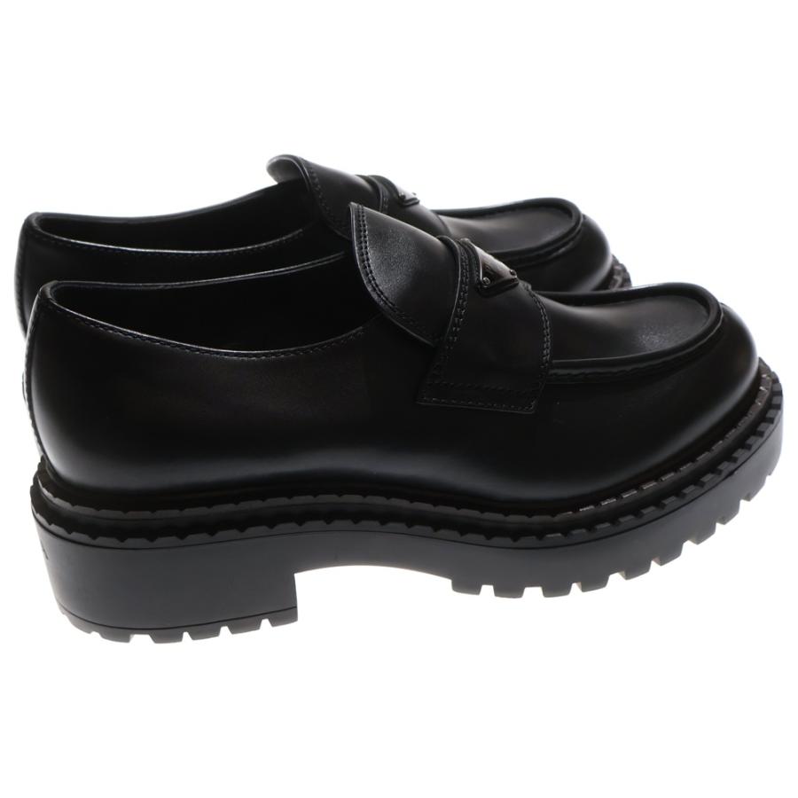 PRADA（プラダ） Leather Loafers 2DE148 ブラシッドレザー ローファー