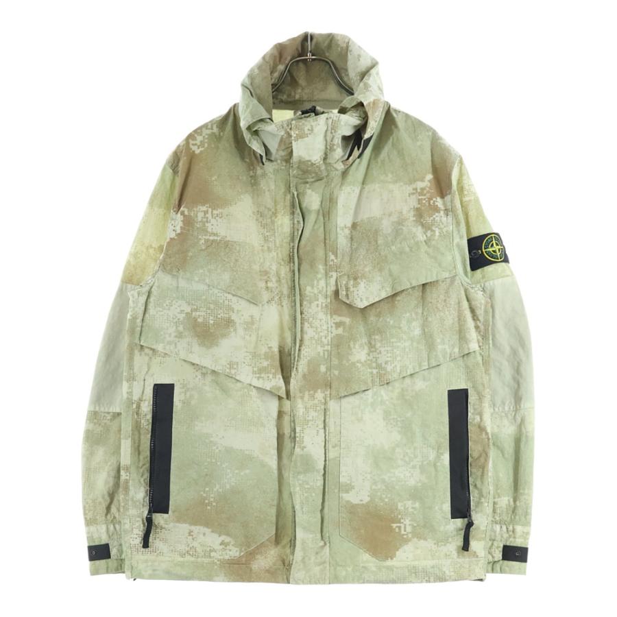 STONE ISLAND（ストーン アイランド） Grid Camo Hooded Jacket