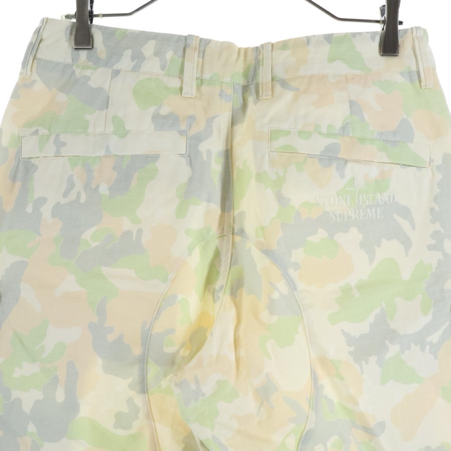 ⬇️Supreme x Stone  Camo Cargo Pants Buy Supreme x Stone Island Reactive Ice Camo Ripstop Cargo Pant