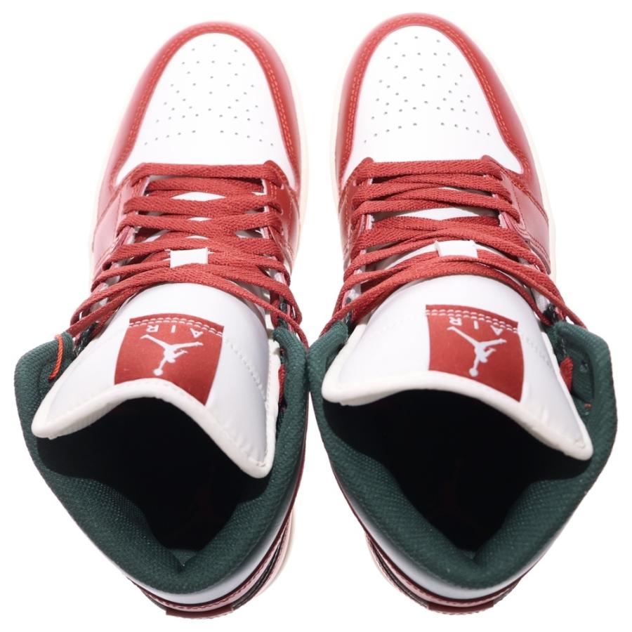 NIKE（ナイキ） AIR JORDAN 1 MID SAIL/PURE PLATINUM/REDSTONE