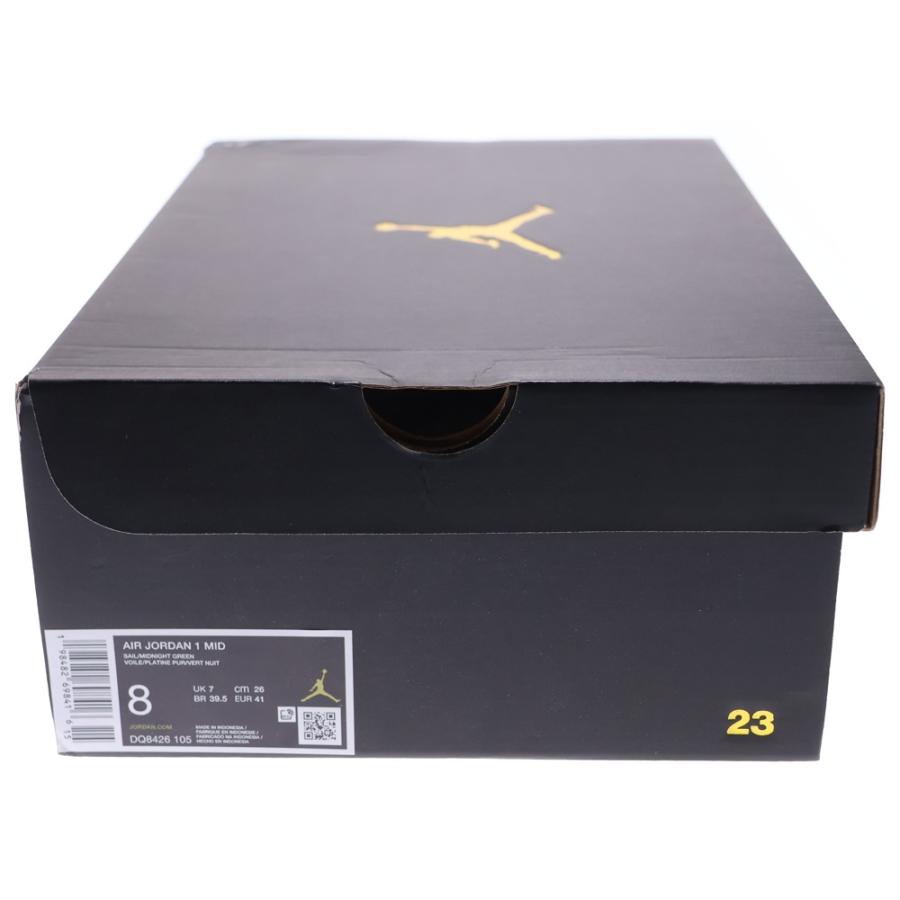 NIKE（ナイキ） AIR JORDAN 1 MID SAIL/PURE PLATINUM/REDSTONE