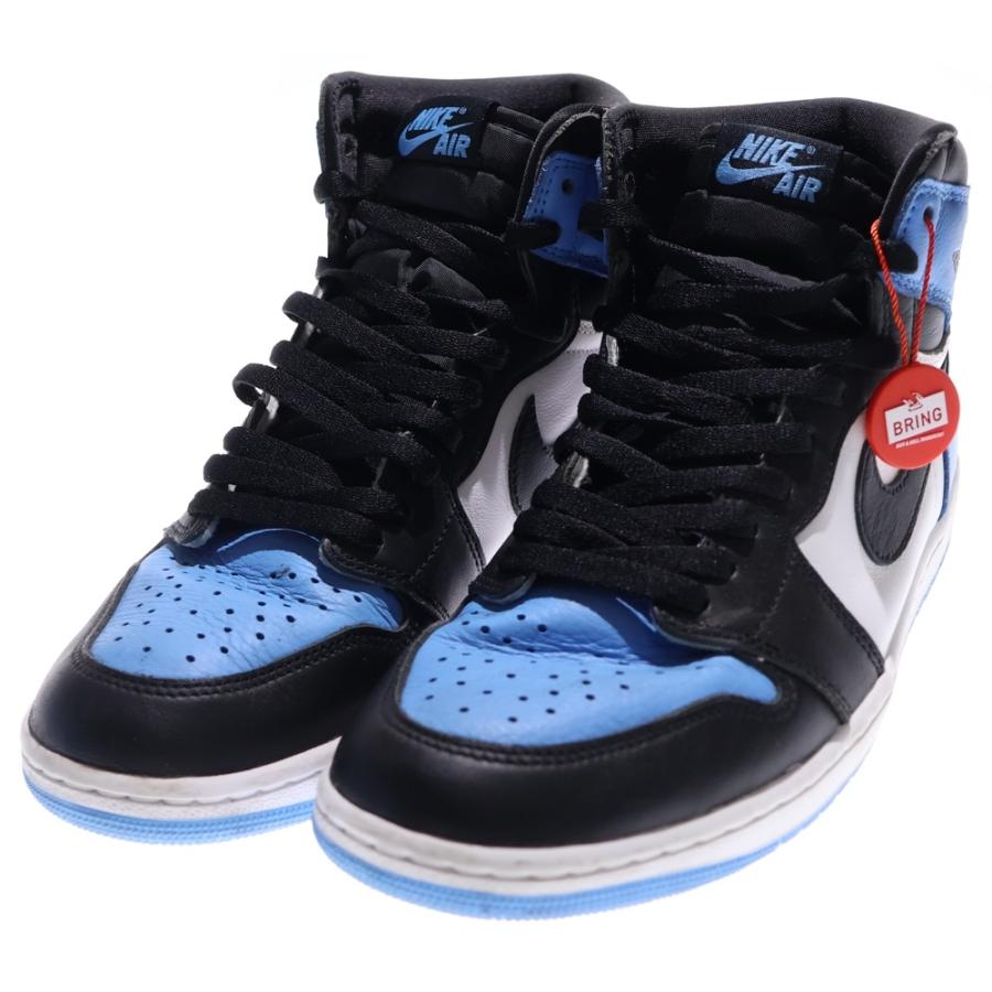 【未使用品】NIKE Air Jordan 青/黒 ハイカットシューズ NIKE AIR JORDAN 1 MID 