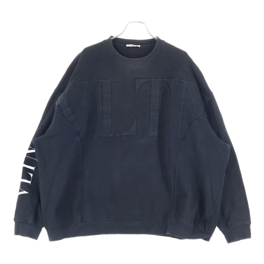 VALENTINO（ヴァレンティノ） フロント3Dロゴクルーネックスウェット