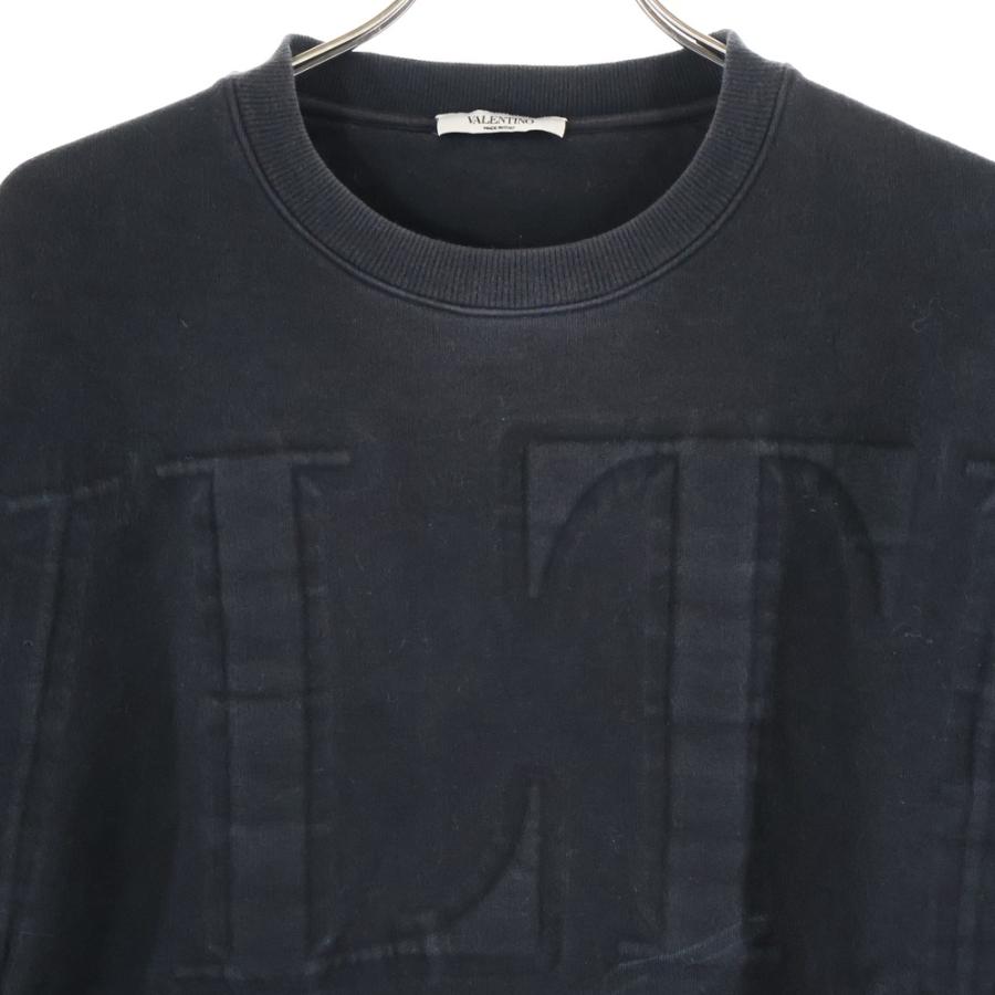 VALENTINO（ヴァレンティノ） フロント3Dロゴクルーネックスウェット