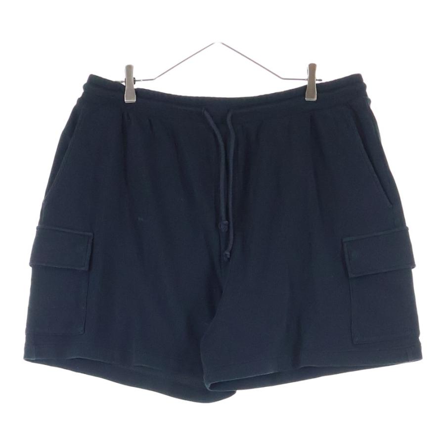 【美品】KITH キス スウェットショーツ ハーフパンツ ブラック 刺繍ロゴ S KITH（キス） 25SS フロント ロゴ刺繍 コットンハーフパンツ ブラック