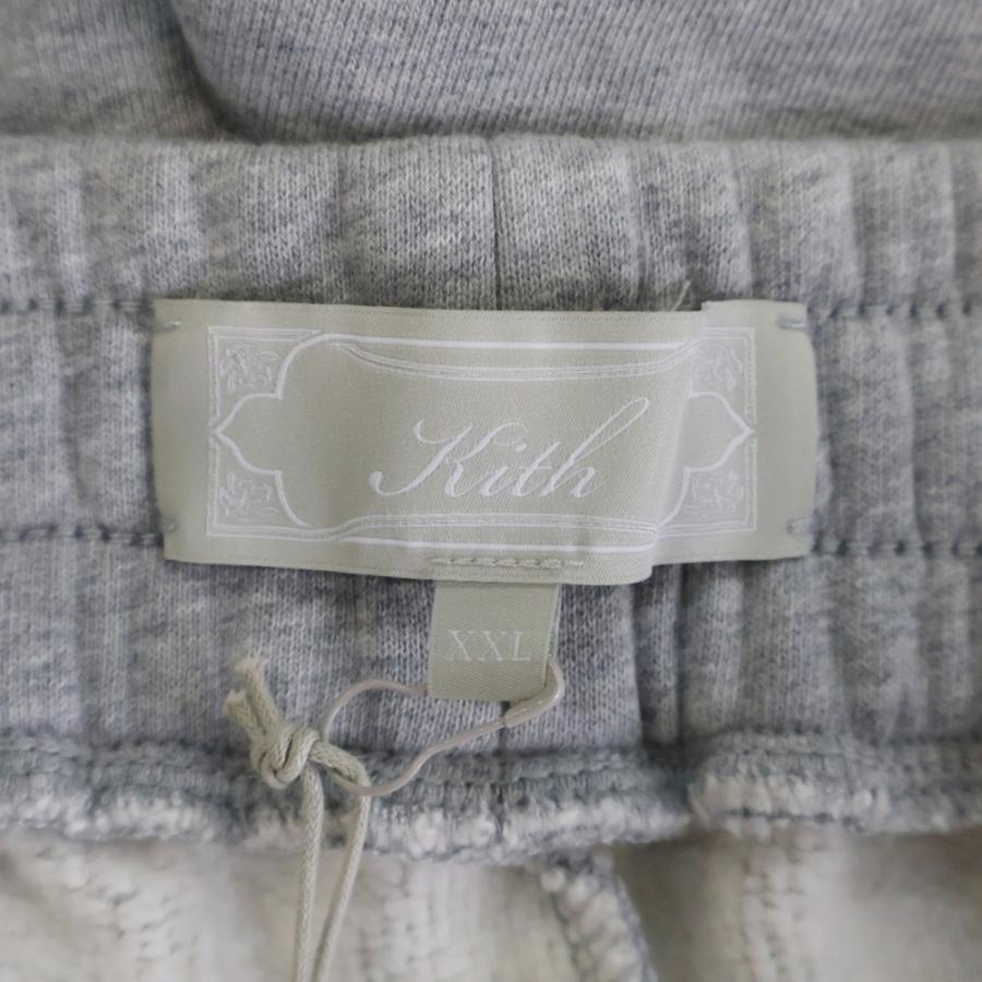 KITH（キス） サイドライン コットン スウェットパンツ グレー : BRING