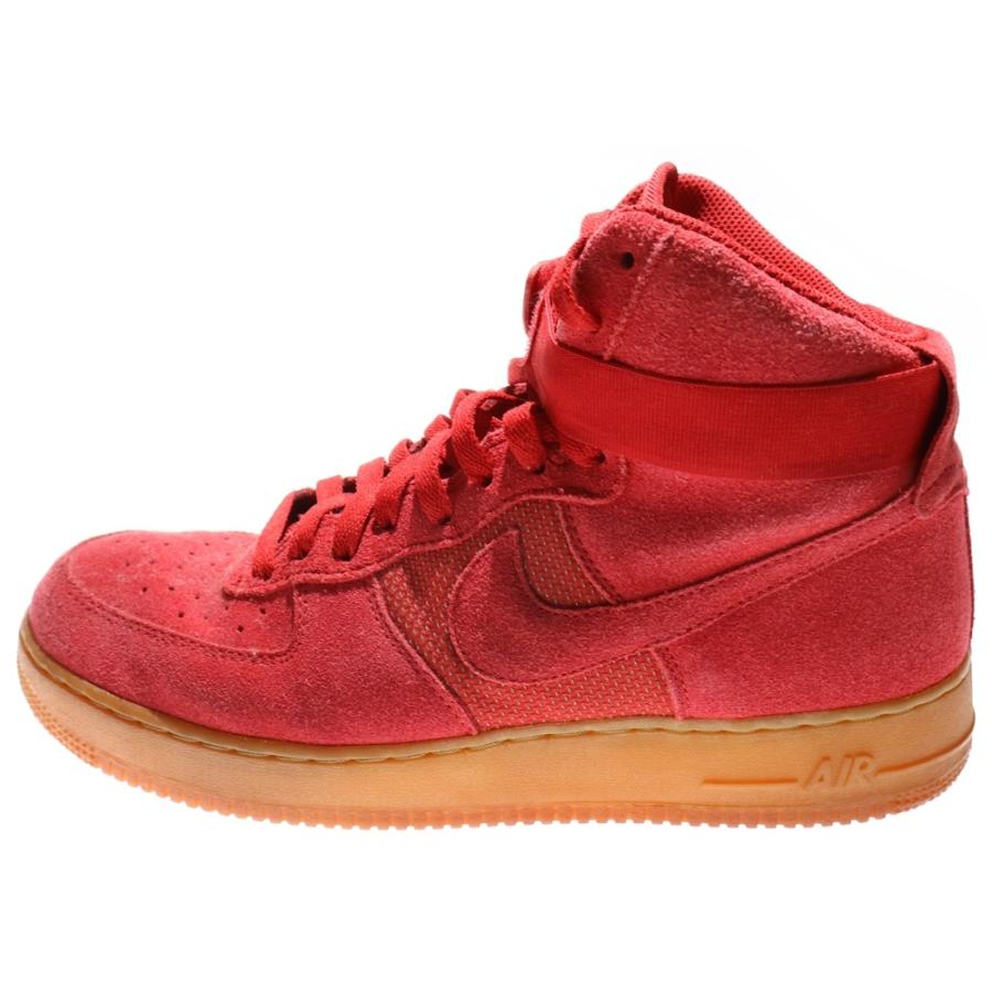 Nike レッド ハイカットスニーカー値段交渉可能❣️ NIKE（ナイキ） AIR FORCE 1 HIGT RED GUM 806403-601 エアフォース1