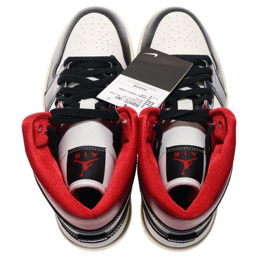 NIKE（ナイキ） WMNS AIR JORDAN 1 MID GYM RED BQ6472-061 ウィメンズ 