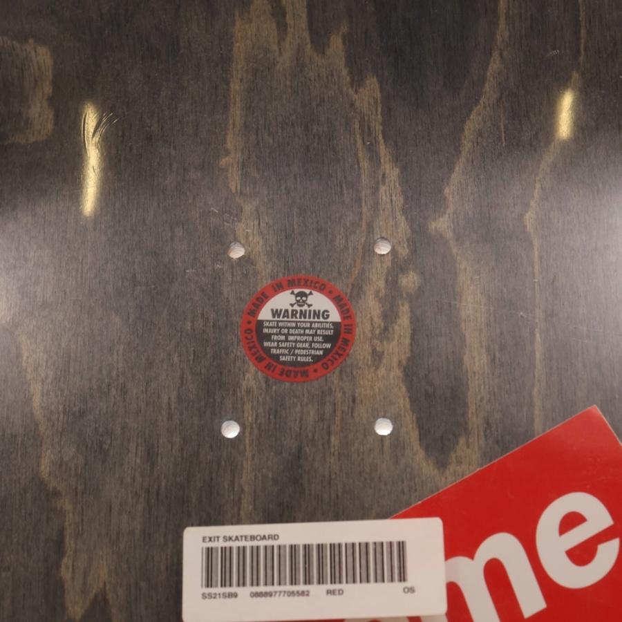 Supreme（シュプリーム） 21SS Exit Skateboard Deck スケートボード