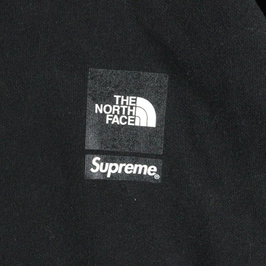 ザ・ノースフェイス×シュプリーム トレーナー Crewneck Black M Supreme シュプリーム 2024SS The North Face Crewneck ノースフェイス
