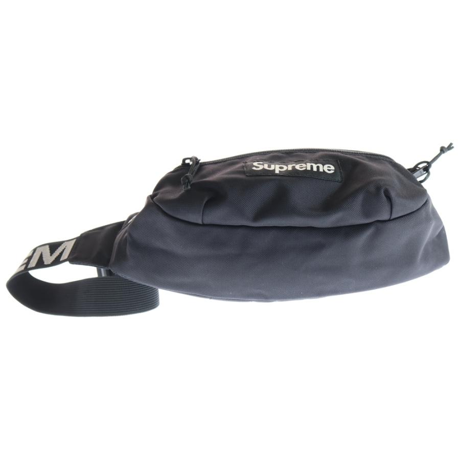 シュプリーム 2018ss ウエストバッグ 黒 SUPREME (シュプリーム) 18SS Waist Bag ウエストバッグ ショルダー