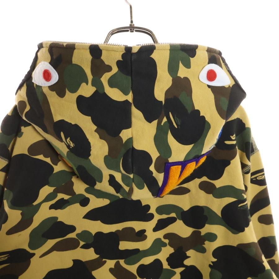 A BATHING APE（アベイシングエイプ） CAMO SHARK FULL ZIP HOODIE