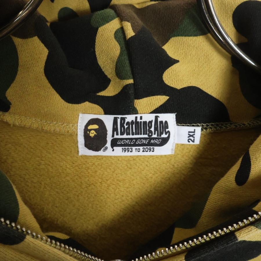 A BATHING APE（アベイシングエイプ） CAMO SHARK FULL ZIP HOODIE