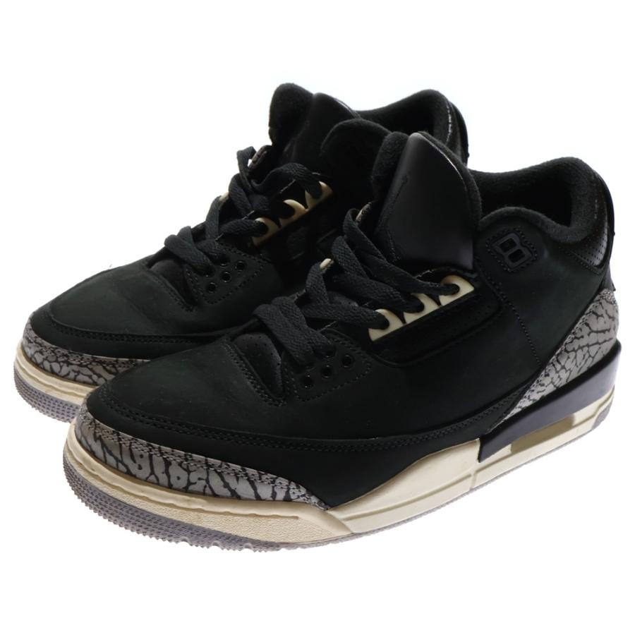 NIKE（ナイキ） WMNS AIR JORDAN 3 OFF NOIR CK9246-001 ウィメンズ 